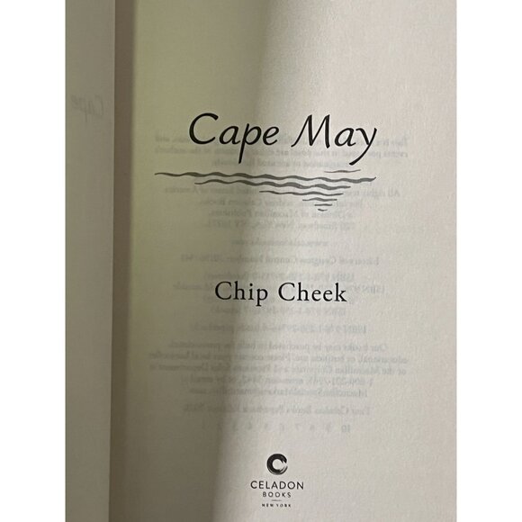 Cape May Book by Chip Cheek Historical Fiction Beach Romance Drama Paperback - Picture 5 of 6